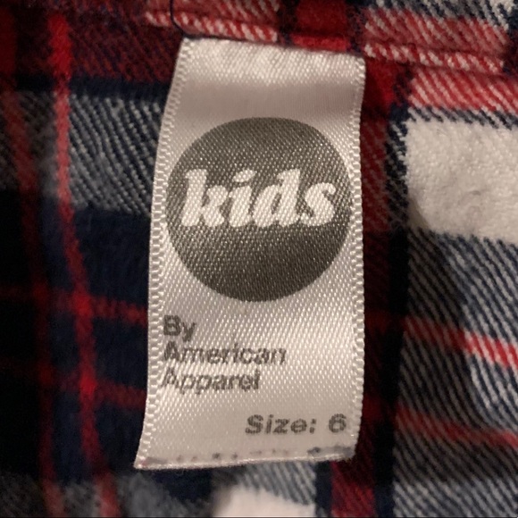 AA Kids flannel button up - Picture 3 of 3